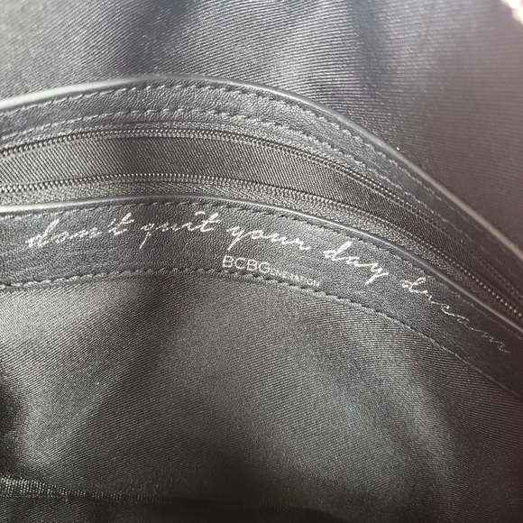 BCBG Eneration Red Coral Shoulder Bag Chain Purse - Picture 9 of 11